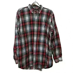 POLO RALPH LAUREN CLASSIC FIT PERFORMANCE FLANNEL PLAID SHIRT MENS SIZE 2XB $168